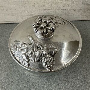 Bruce Fox Design Silver Decorative Lidded Bowl